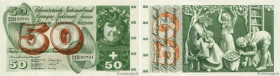 Country : SWITZERLAND 
Face Value : 50 Francs 
Date : 23 décembre 1965 
Period/Province/Bank : Banque Nationale Suisse 
Catalogue reference : P.48f 
A...