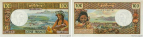 Country : TAHITI 
Face Value : 100 Francs 
Date : (1971) 
Period/Province/Bank : Institut d'Émission d'Outre-Mer 
Catalogue reference : P.24a 
Additio...