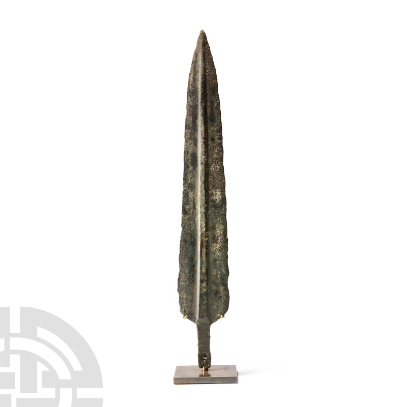 North Western Persian Bronze Dagger
Early 1st millennium B.C. With long tapered...