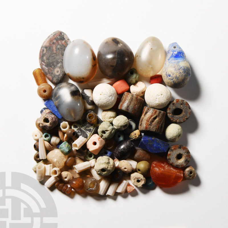 Roman and Other Mixed Bead Group
1st millennium A.D. and later. Comprising a ra...