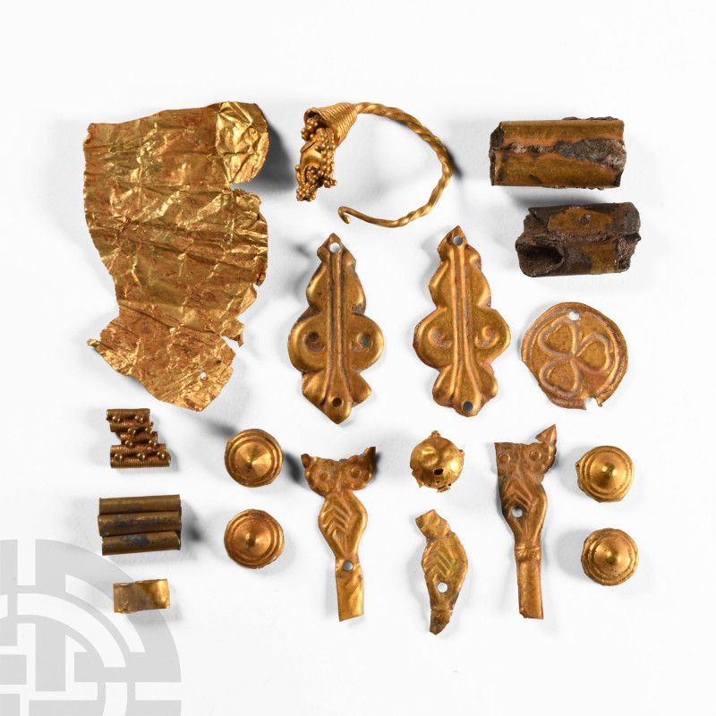 Western Asiatic Gold Artefact Collection
1st millennium B.C. and later. Compris...