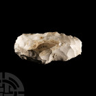 Stone Age Large French White Flint Adze