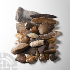 Stone Age Flint Implement Collection