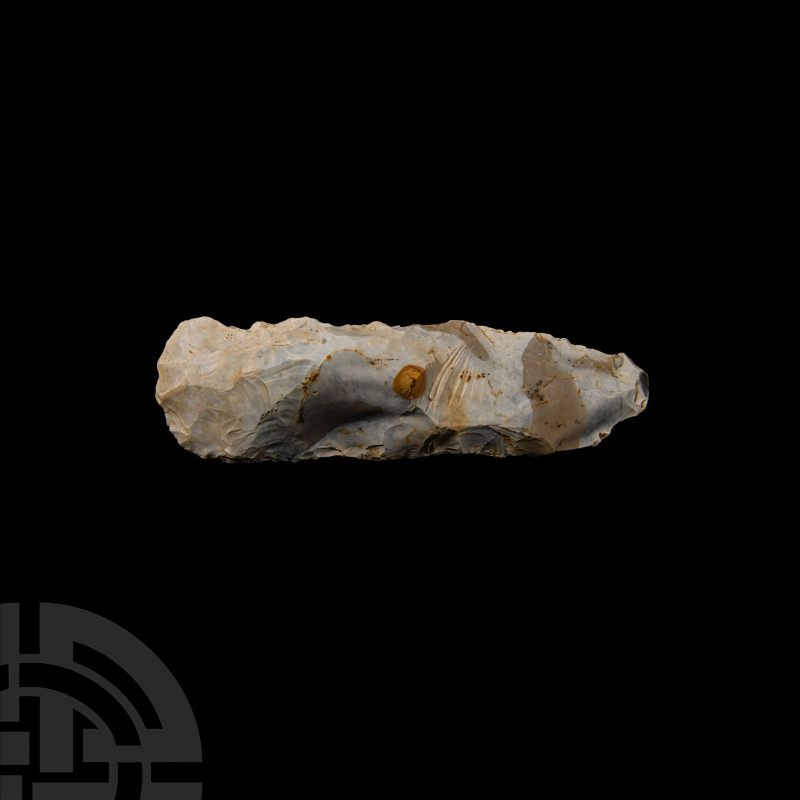 Stone Age British Knapped Flint Axehead
Mesolithic Period, 15th-10th millennium...