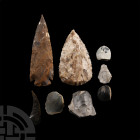 Stone Age Flint Implement Collection