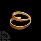 Bronze Age Gold Hair Ring