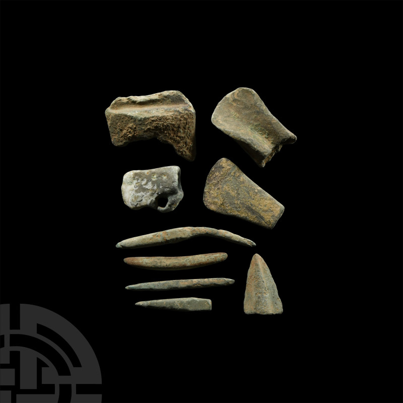 Bronze Age Artefact Collection
1st millennium B.C. Including a votive axehead; ...