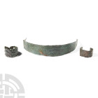 Bronze Age Diadem and Bracelet Set