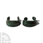 Bronze Age Coiled Bracelet Pair