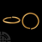 Bronze Age Gold Open-Ended Ring