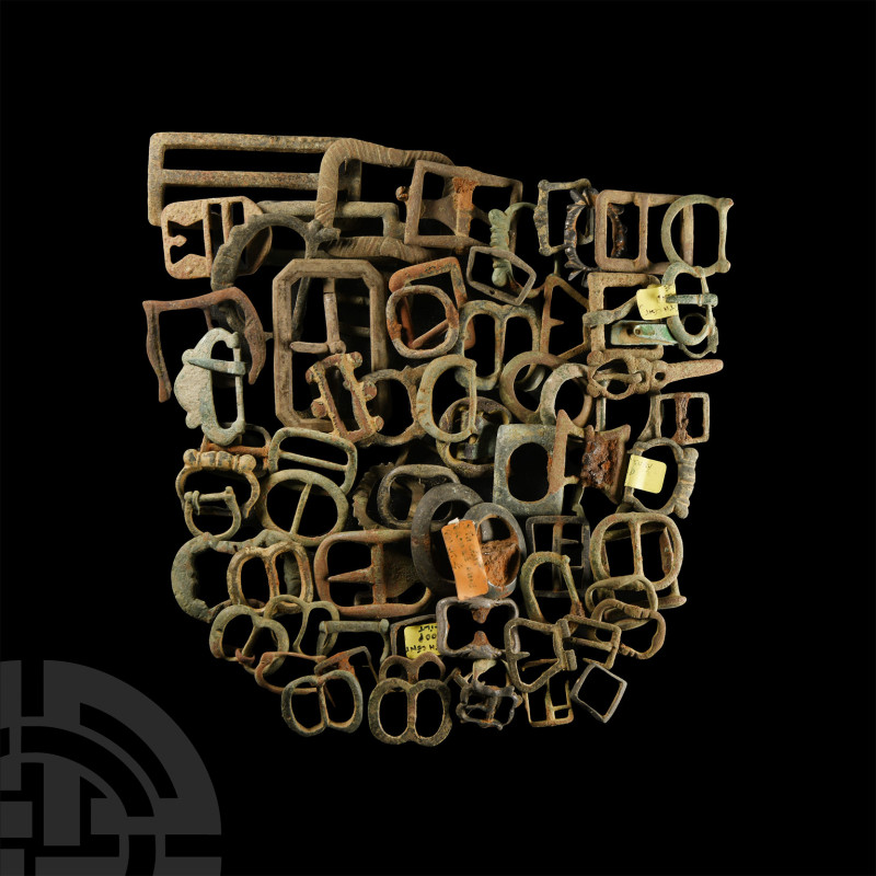 Medieval and Later Bronze Buckle Collection
Circa 12th-20th century A.D. Compri...