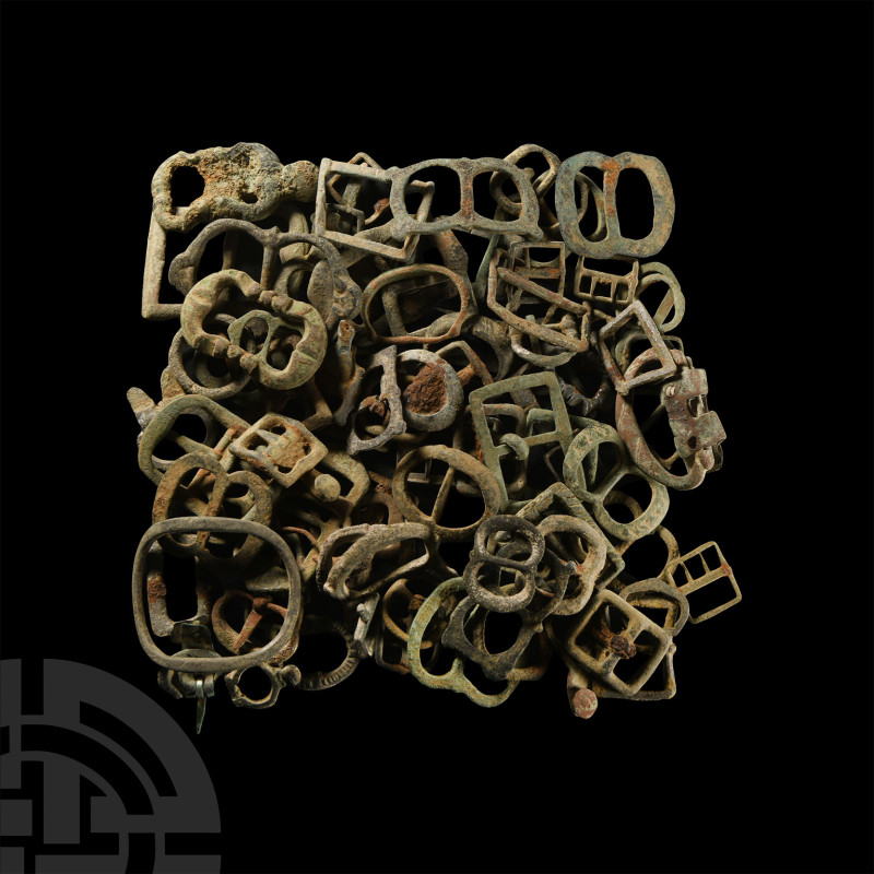 Medieval and Later Bronze Buckle Collection
Circa 12th-20th century A.D. Compri...