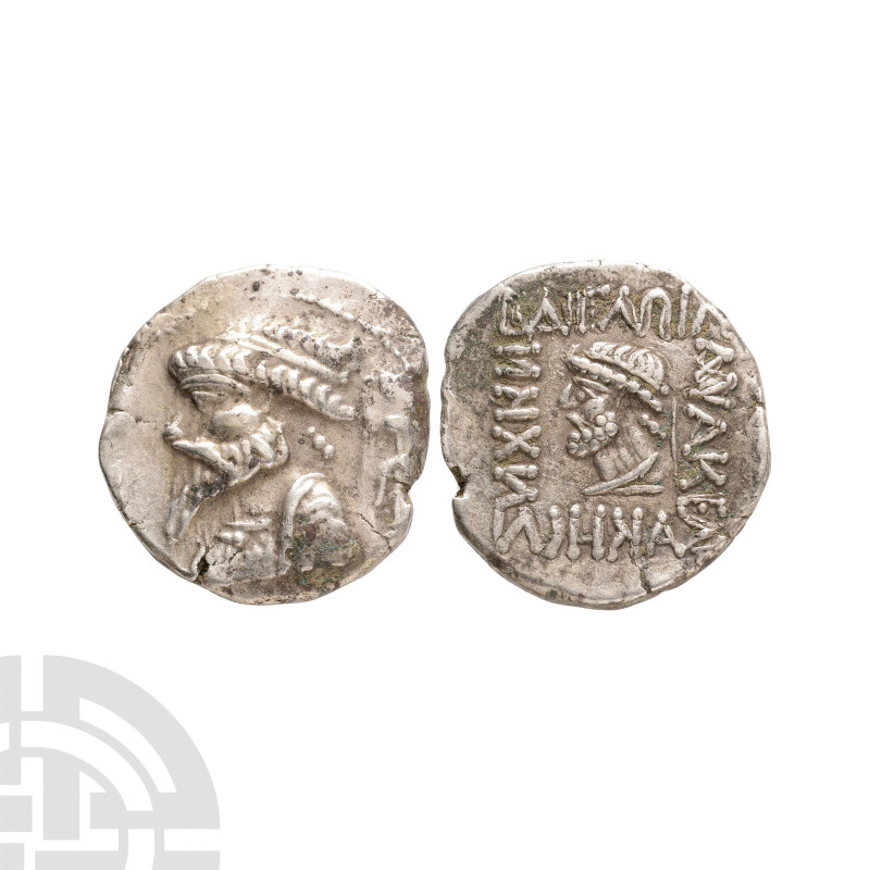 World Coins - Kings of Elymais - Kamnaskires V - Portrait AR Tetradrachm
54-32 ...