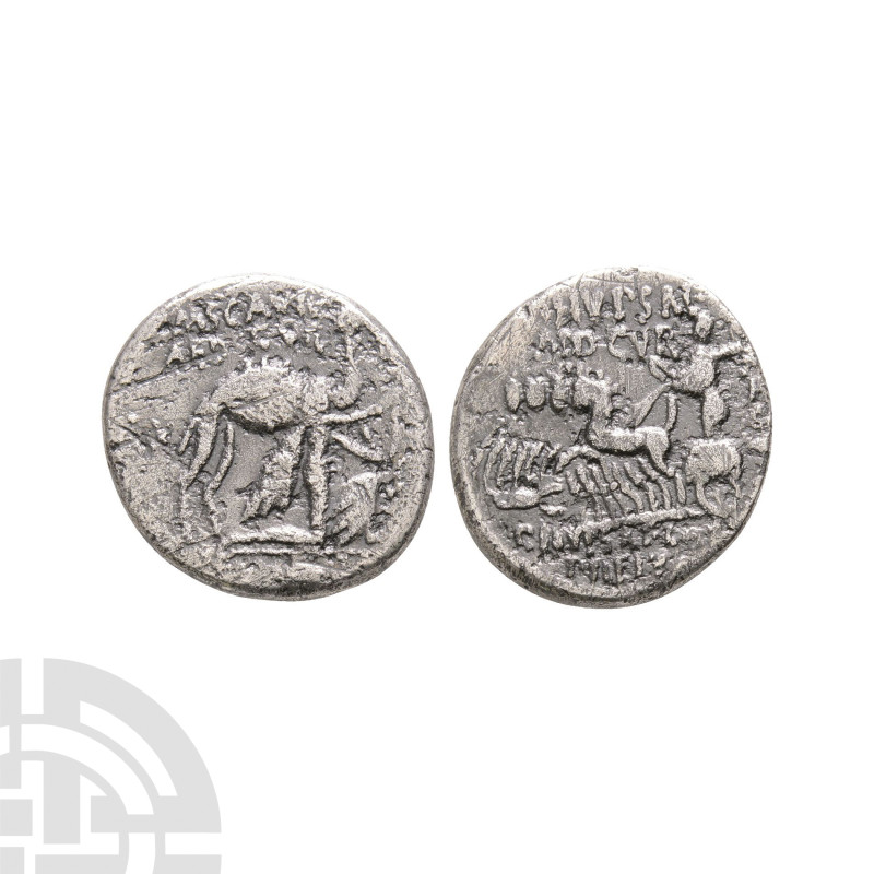 Ancient Roman Republican Coins - M Aemilius Scaurus and P Plautius Hypsaeus - Ki...