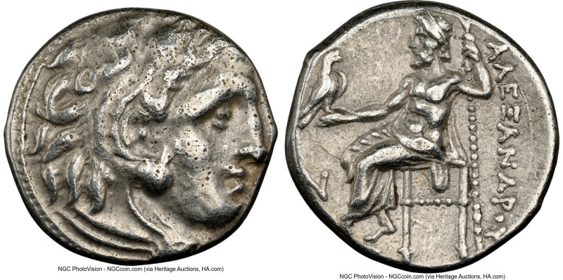 MACEDONIAN KINGDOM. Alexander III the Great (336-323 BC). AR drachm (16mm, 10h)....