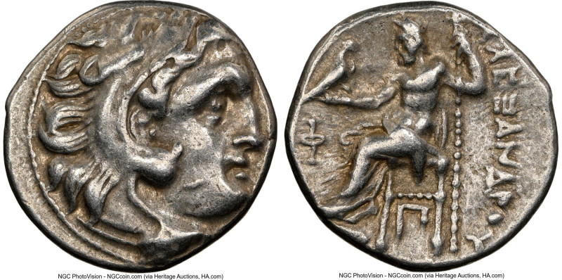 MACEDONIAN KINGDOM. Alexander III the Great (336-323 BC). AR drachm (17mm, 1h). ...