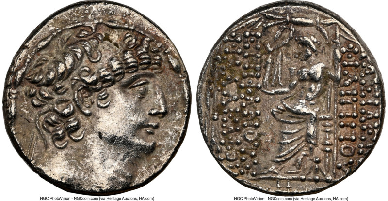 SELEUCID KINGDOM. Philip I Philadelphus (ca. 95/4-76/5 BC). AR tetradrachm (26mm...