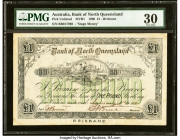 Australia Bank of North Queensland 1 Pound 1.1.1900 Pick UNL Stage Money PMG Very Fine 30. HID09801242017 © 2023 Heritage Auctions | All Rights Reserv...