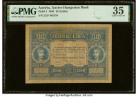Austria Austro-Hungarian Bank 10 Gulden 1880 Pick 1 PMG Choice Very Fine 35. From The Ibrahim Salem Collection HID09801242017 © 2023 Heritage Auctions...