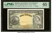 Bahamas Bahamas Government 1 Pound 1936 (ND 1961) Pick 15c PMG Gem Uncirculated 65 EPQ. HID09801242017 © 2023 Heritage Auctions | All Rights Reserved