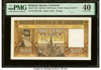 Belgium Nationale Bank Van Belgie 500 Francs 1944-45 Pick 127a PMG Extremely Fine 40. From The Ibrahim Salem Collection HID09801242017 © 2023 Heritage...