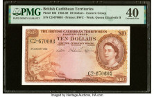 British Caribbean Territories Currency Board 10 Dollars 2.1.1958 Pick 10b PMG Extremely Fine 40. HID09801242017 © 2023 Heritage Auctions | All Rights ...