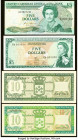 Netherlands Antilles & East Caribbean Group of 4 Examples Crisp Uncirculated. HID09801242017 © 2023 Heritage Auctions | All Rights Reserved