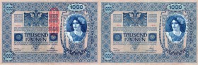 Austria, 1000 Kronen, 1902, XF, p8a
serial number: 09915