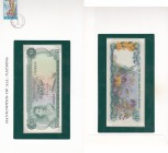 Bahamas, 1 Dollar, 1974, UNC, p35a, FOLDER
Queen Elizabeth II portrait, serial number: K/1 329352