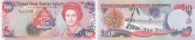 Cayman İslands, 10 Dollars, 2001, UNC, p28a
Queen Elizabeth II Bankonte, serial number: C/1 873788