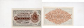 Falkland Islands, 50 Pence, 1969, UNC, p10a
Queen Elizabeth II Portrait at right, Signature; L. Gleadell 25.9.1969, Serial No: D 17098