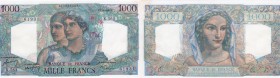 France, 1000 Francs, 1949, UNC, p130b
serial number: K.563.61931