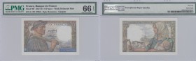 France, 10 Francs, 1949, UNC, p99f
PMG 66, serial number: E.170-17064, sign: Rousseau /Gargam