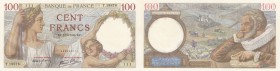France, 100 Francs, 1941, UNC, p94
Serial No: T.19878
