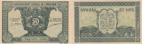 French Indo-China, 50 Piastres, 1942, UNC, p91a
serial number: JF 245301