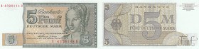 Germany, 5 Mark, 1963, UNC, P29a
serial number: 1-4328144B