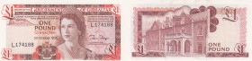 Gibraltar, 1 Pound, 1986, UNC, p20d
Queen Elizabeth II at right, The Covenant of Gibraltar at back, Serial No: L174188