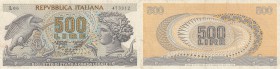Italy, 500 Lire, 1976, XF, p95
serial number: S23 492865