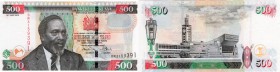 Kenya, 500 Shillings, 2010, UNC, p50e
serial number: BM 3159391