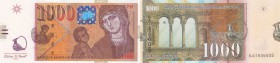 Macedonia, 1000 Denari, 1996, UNC, p18a
Serial No: GA 1936005