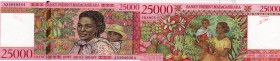 Madagascar, 25.000 Francs- 5000 Ariary, 1998, UNC, p82
serial number: A55040364