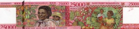 Madagascar, 25.000 Francs- 5000 Ariary, 1998, UNC, p82
serial number: A55040365