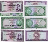 Mozambique, 100 Escudos and 500 Escudos, 196-1967, UNC, p117a-118a, (TWO BANKNOTES)
serial number: C 43721793, I 0212227