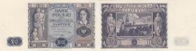 Poland, 20 Zlotych, 1936, UNC, p77
serial number: BU 6270236