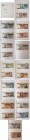 Poland, circulation banknotes issued in 1975-1996, FOLDER
total 21 banknotes, UNC