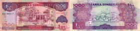Somalialand, 1000 Shillings, 2011, UNC, p20a
Bank of Somaliland Building in Hargeisa, Serial No: BA144517