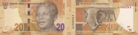 South Africa, 20 Rand, 2012, UNC, p134a
serial number: AL 7840456B