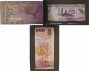 Sri Lanka, 500 Rupees, 2010, UNC, p126a, FOLDER
Commemorative note