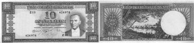 Turkey, 10 Lira, 1960, XF (+), p159
serial number: Z13 426978, Atatürk portrait.