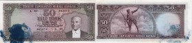 Turkey, 50 Lira, 1964, VF, p175
serial number: L89 083873, Atatürk portrait.